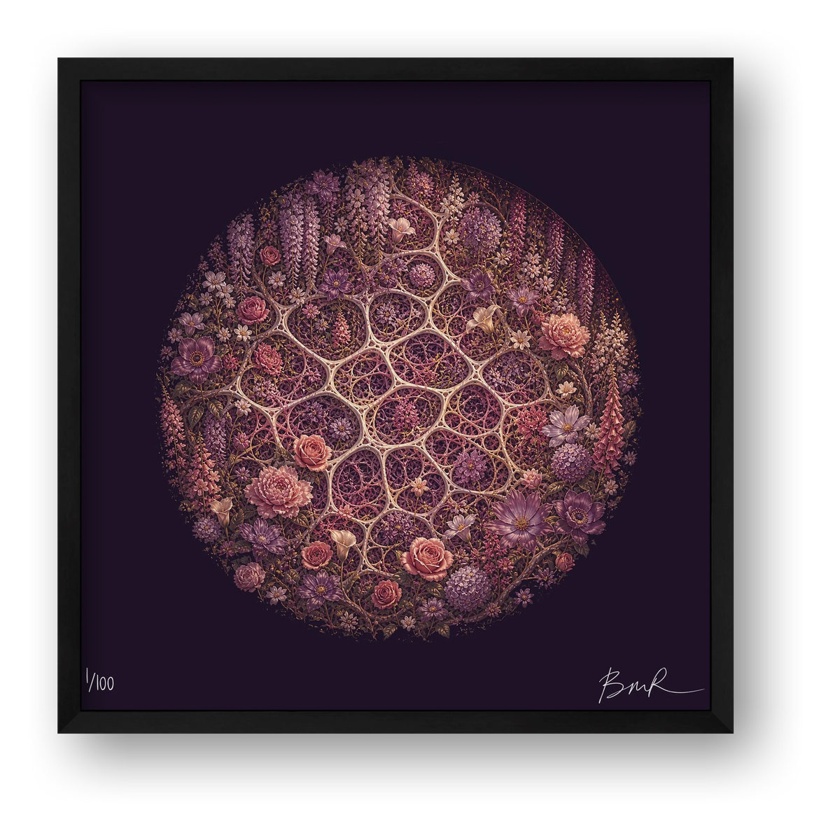 BONES - Garden of Eden, No. 2 — framed