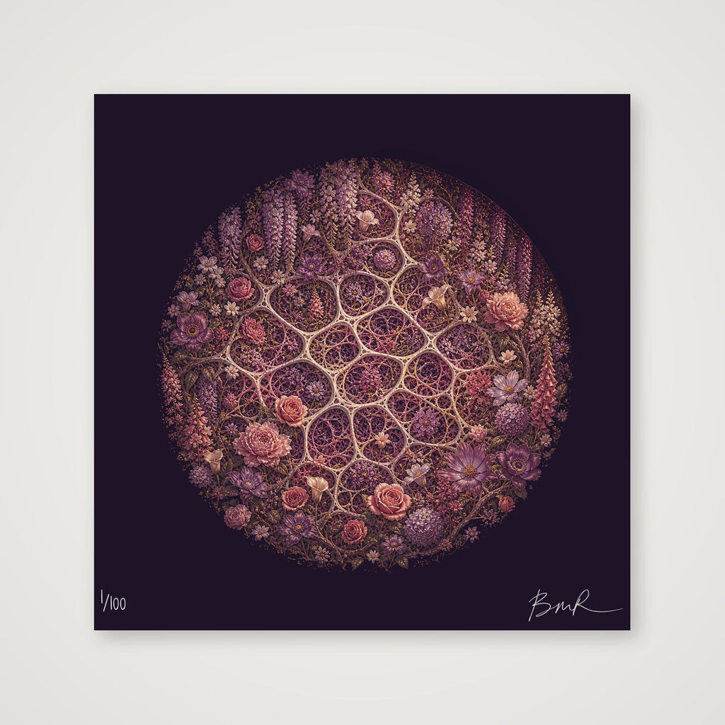 BONES - Garden of Eden, No. 2 — 30×30cm, 12×12" Print only