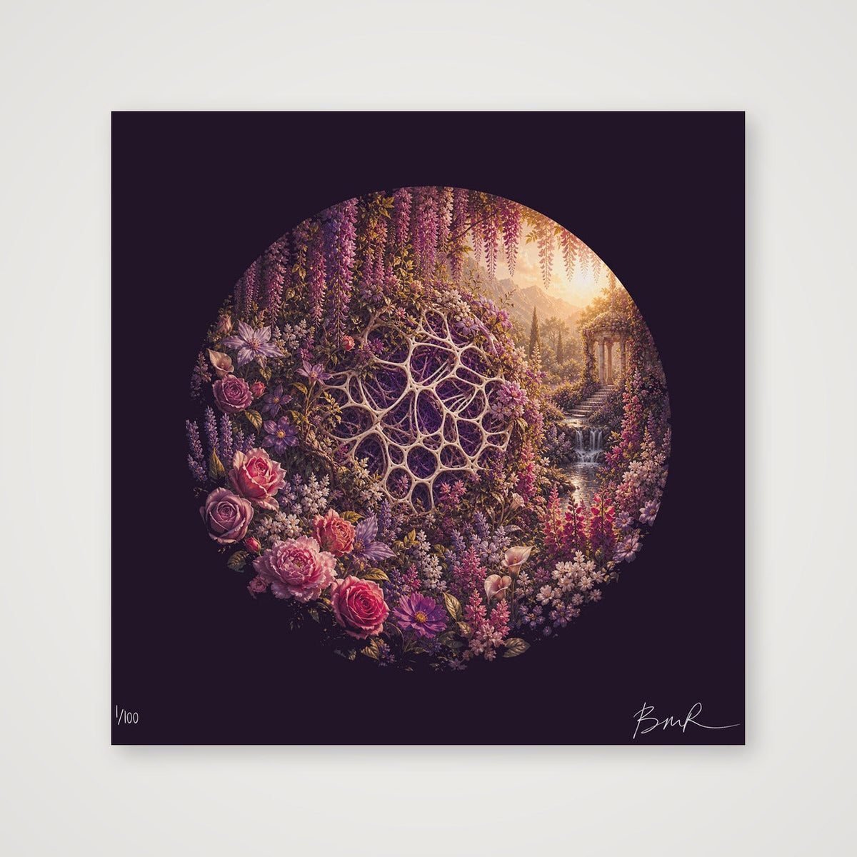 BONES - Garden of Eden, No.1 — 50×50cm, 20×20" Print only